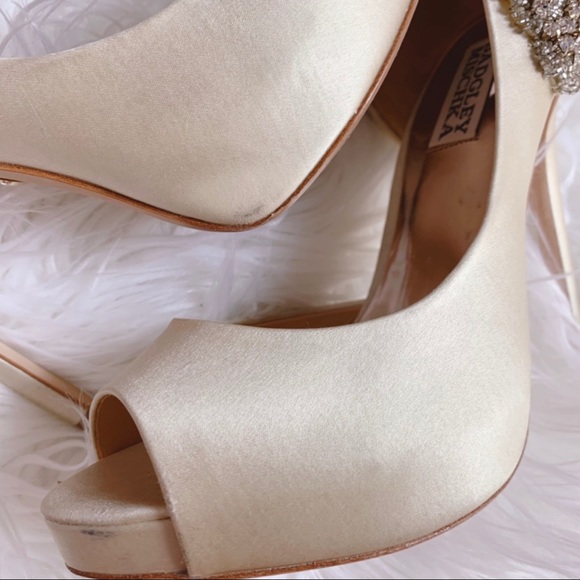 SOLD OUT Badgley Mischka Vicki Heels Wedding Shoes - Picture 8 of 8